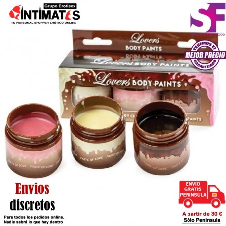 Lovers Body Paints · Pintura corporal · Spencer & Fleetwood