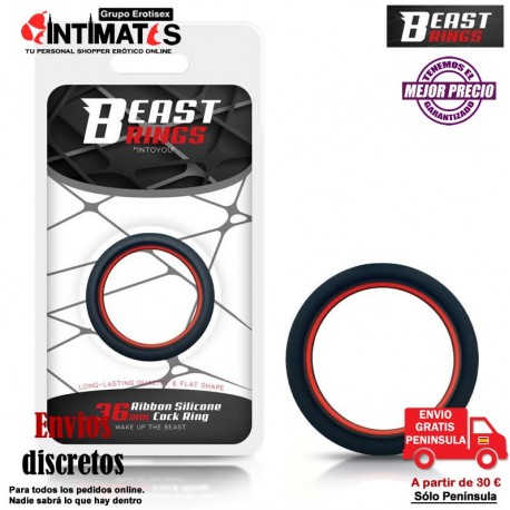 Ribbon Silicone 36mm · Anillo para el pene · Beast Rings