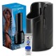 KIIROO KEON + FEEL STROKER APOLONIA LAPIEDRA + LUBRICANTE AQUA QUALITY 50 ML