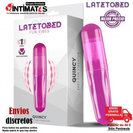 Quincy · Bala vibradora · Latetobed