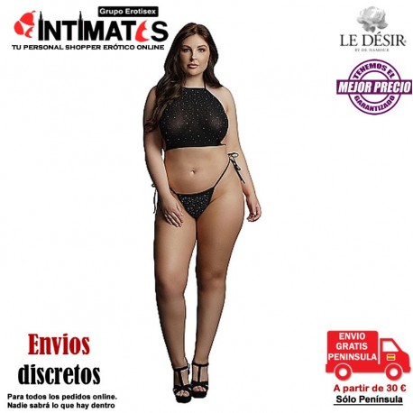 Festive Rhinestone · Conjunto de top y tanga · Le Désir