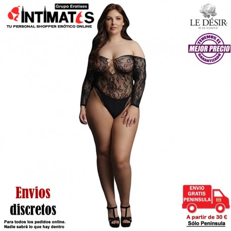 Wonder Rhinestone  · Bodysuit negro - OSX · Le Désir