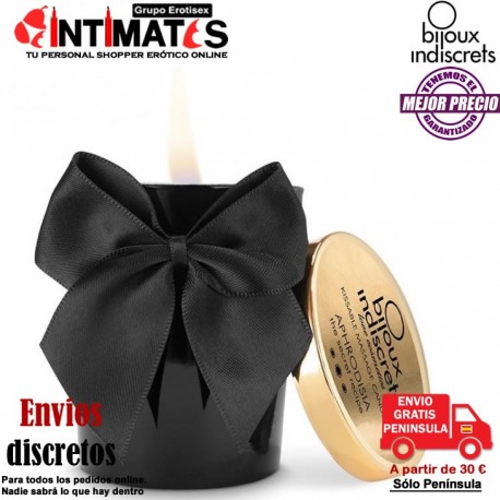 Melt My Heart · Vela de masaje perfumada Aphrodisia · Bijoux