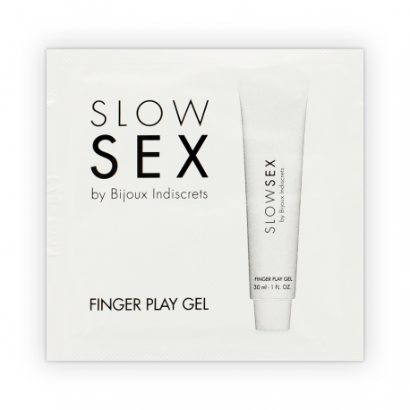 SLOW SEX GEL DE MASAJE CON DEDOS FINGER PLAY MONODOSIS