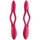 SATISFYER ELASTIC JOY MULTI VIBRADOR - ROJO