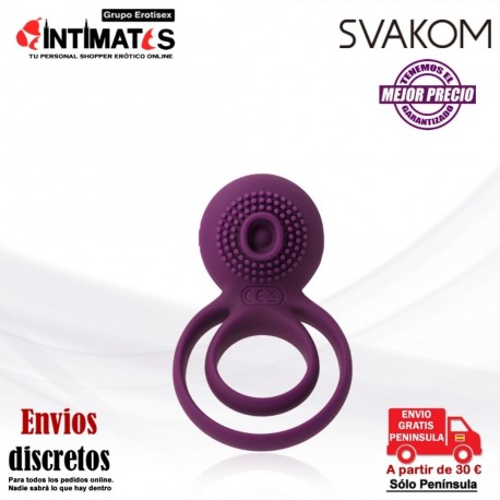 Tammy · Doble anillo vibrador para parejas · Svakom