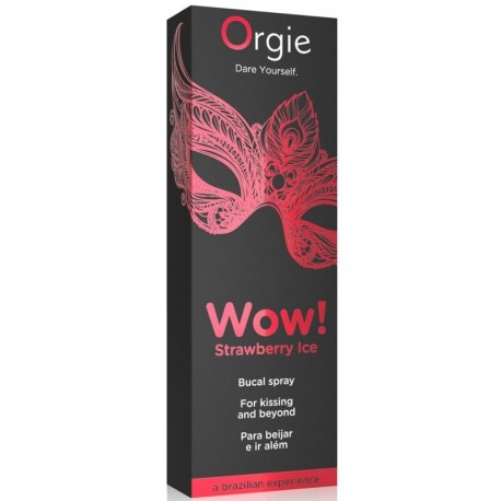 ORGIE WOW! STRAWBERRY ICE BUCAL SPRAY FRESA 10 ML