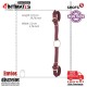 Luxurious and Fashionable Handcuff With Connector - Burgundy · Ouch! Halo