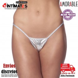 Kinki · Micro Tanga Plateado T. U. · Amorable