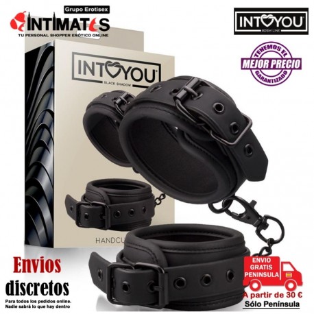 Handcuffs · Esposas de cuero vegano · Intoyou