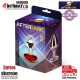 Red Scarlet · Plug anal de aluminio con joya en su base - S · AfterDark