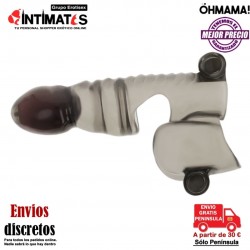 Funda para pene y testículos 3 balas vibradoras · ÖhMama