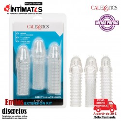 Kit de 3 fundas de extensión · CalExotics