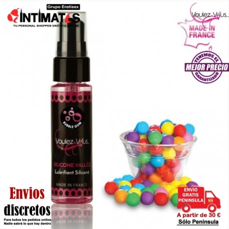 Lubricante de silicona con sabor 35ml   · Voulez-Vous