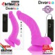 Vibrador flexible 215mm con control remoto · Diversia