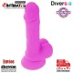 Vibrador flexible 205mm con control remoto · Diversia
