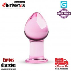No. 27 Pink Handmade Glass · Plug de cristal · Gildo