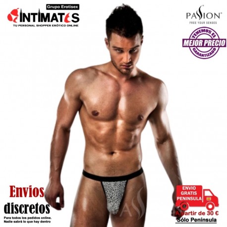No.013 · Tanga estampado leopardo · Passion