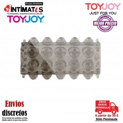 Power Stretchy Sleeve · Funda texturada para el pene · ToyJoy