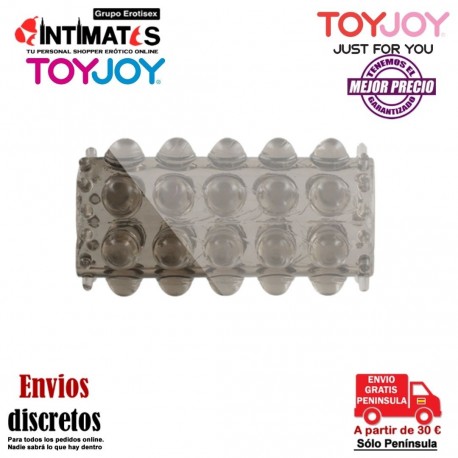 Power Stretchy Sleeve · Funda texturada para el pene · ToyJoy
