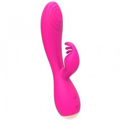 NALONE MAGIC STICK VIBRADOR CON RABBIT  - ROSA