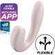 SATISFYER SUNRAY ESTIMULADOR Y VIBRADOR - BEIGE