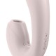 SATISFYER SUNRAY ESTIMULADOR Y VIBRADOR - BEIGE