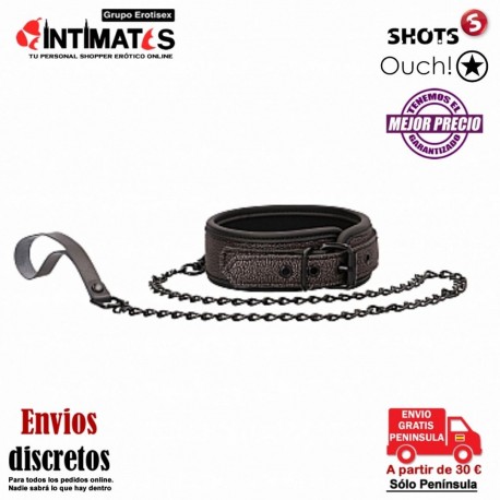 Elegante Collar  con Cadena - Gris Titanium · Ouch!