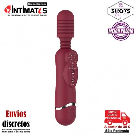 Silicone Massage Wand · Varita Vibradora · Shots