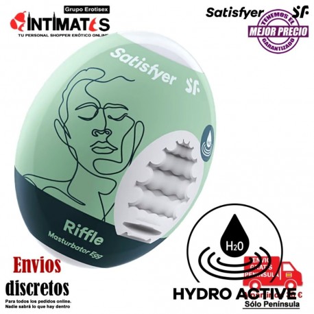 Riffle · Huevo masturbador · Satisfyer
