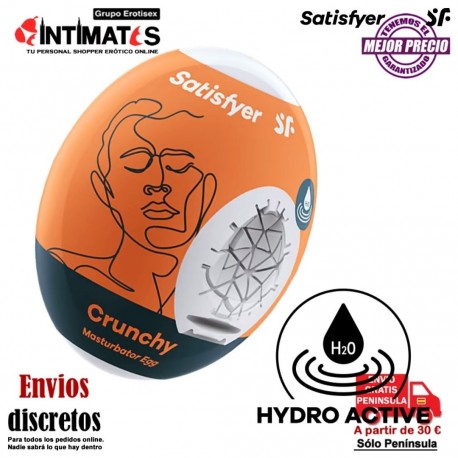 Crunchy · Huevo masturbador · Satisfyer