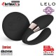 Tiani™ Duo - Negro · Masajeador para parejas con mando a distancia · Lelo