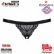 Tanga negro con abertura 828-THC-1 · Obsessive