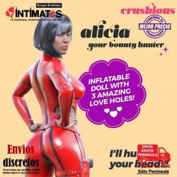 Alicia la caza recompensas · Muñeca inflable · Crushious