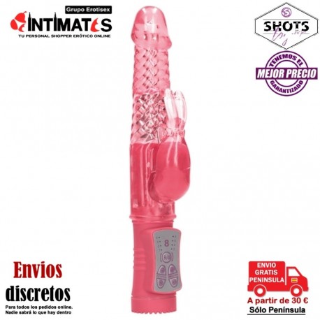 Rotating Rabbit - Pink · Vibrador conejito con rotación · Shots