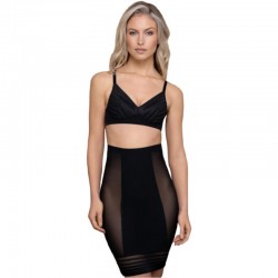 BYEBRA HIGH WAIST SKIRT - NEGRO M