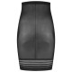 BYEBRA HIGH WAIST SKIRT - NEGRO M