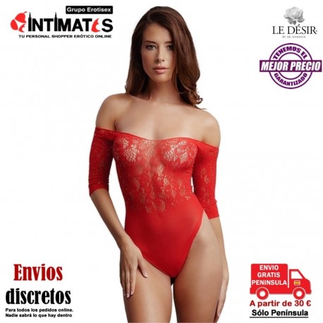 Crotchless Rhinestone Teddy · Body sin entrepierna - OS · Le Désir