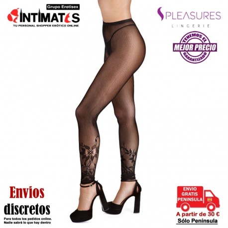 Leggins de color negro · Pleasures Lingerie