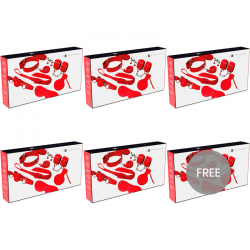 EXPERIENCE BDSM FETISH KIT SERIE ROJO 5+1 GRATIS