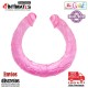 Double Bones · Dildo realístico rosa 170mm · Baile