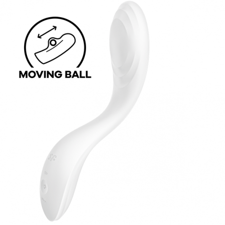 SATISFYER RRROLLING PLEASURE VIBRADOR PUNTO G - BLANCO