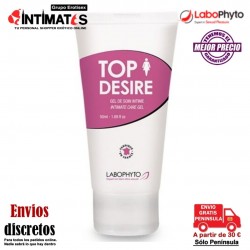 TopDesire ♀ - 50ml. · Gel para mujeres que quieren orgasmos más fuertes · LaboPhyto