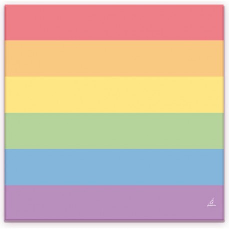 PRIDE - SET 20 SERVILLETAS BANDERA LGBT