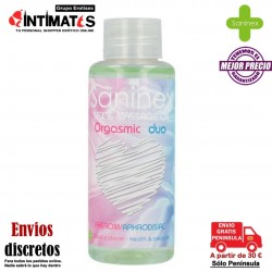 Orgasmic duo · Sex & massage oil  100ml · Saninex
