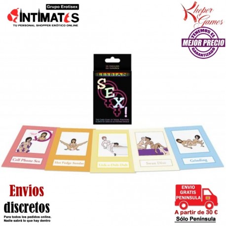 Sexo! · Juego de cartas con posturas · Kheper Games