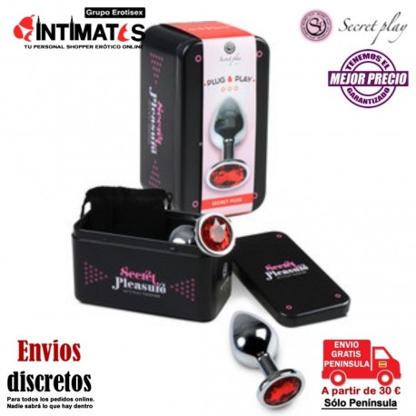 Plug & Play · Plug anal pequeño - S · Secret Play