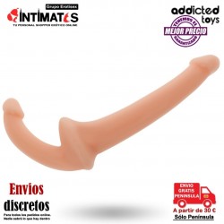 Strapless Strap On  ·Consolador con arnés sin sujeción · Addicted toys
