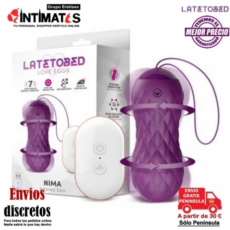 Nima · Huevo con movimiento wave y vibración · Latetobed