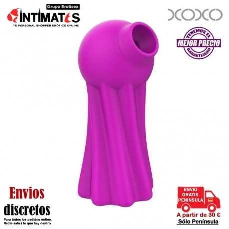 Boo · Estimulador de clítoris por ondas de presión y vibración · Xoxo